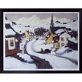 thumbnail image 1 of Village dans les Laurentides Encadré par Clarence Gagnon, 1 of 6