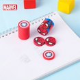 thumbnail image 3 of Borrador de forma linda de dibujos animados del Capitán América de Spider-Man Borrador de papelería creativo, fácil de borrar y que altera la diversión, 3 of 5