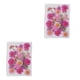 thumbnail image 1 of Bearachild Flores secas naturales, ramos de flores prensadas DIY, decoración de flores en relieve, fabricación decorativa para postales, álbumes de Rosado 2piezas Bearachild CBP163501, 1 of 5
