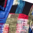 thumbnail image 2 of Camisas Para Hombre Manga Larga Hombres Primavera y Verano Tops Floral Colorido Estampado Casual Camisa de solapa Vacaciones al libre Camisa de manga corta (Blue, M), 2 of 6