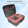 thumbnail image 3 of Drone Carrying Case, Double Zipper Closure Shockproof Drone Storage Bag Portable  for UAV, 3 of 7