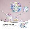 thumbnail image 3 of IMIKEYA 3Pcs Assorted Color Birthday Party Decor Pendants for Home and Mall Decoration, 3 of 8