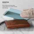 thumbnail image 3 of Molde para tartas KitchenAid, antiadherente, acero aluminizado, 23 x 33 cm, agua mineral, 3 of 7