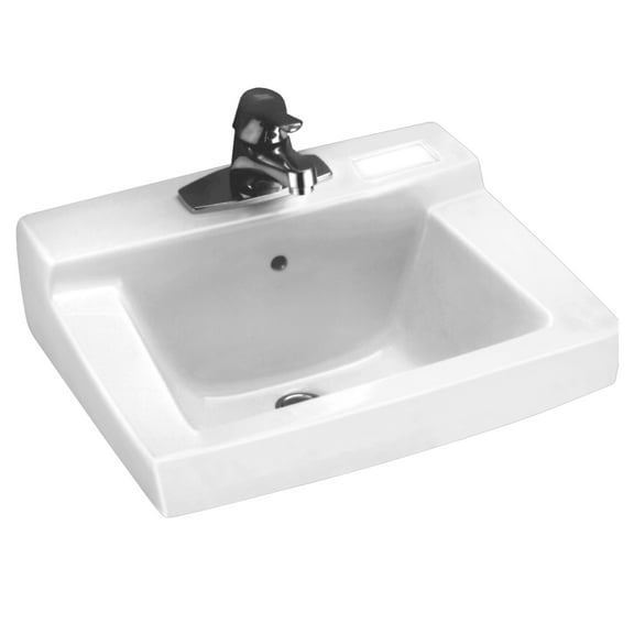 American Standard 0321.075 Declyn 18-1/2" Rectangular Vitreous China Wall Mounted Bathroom