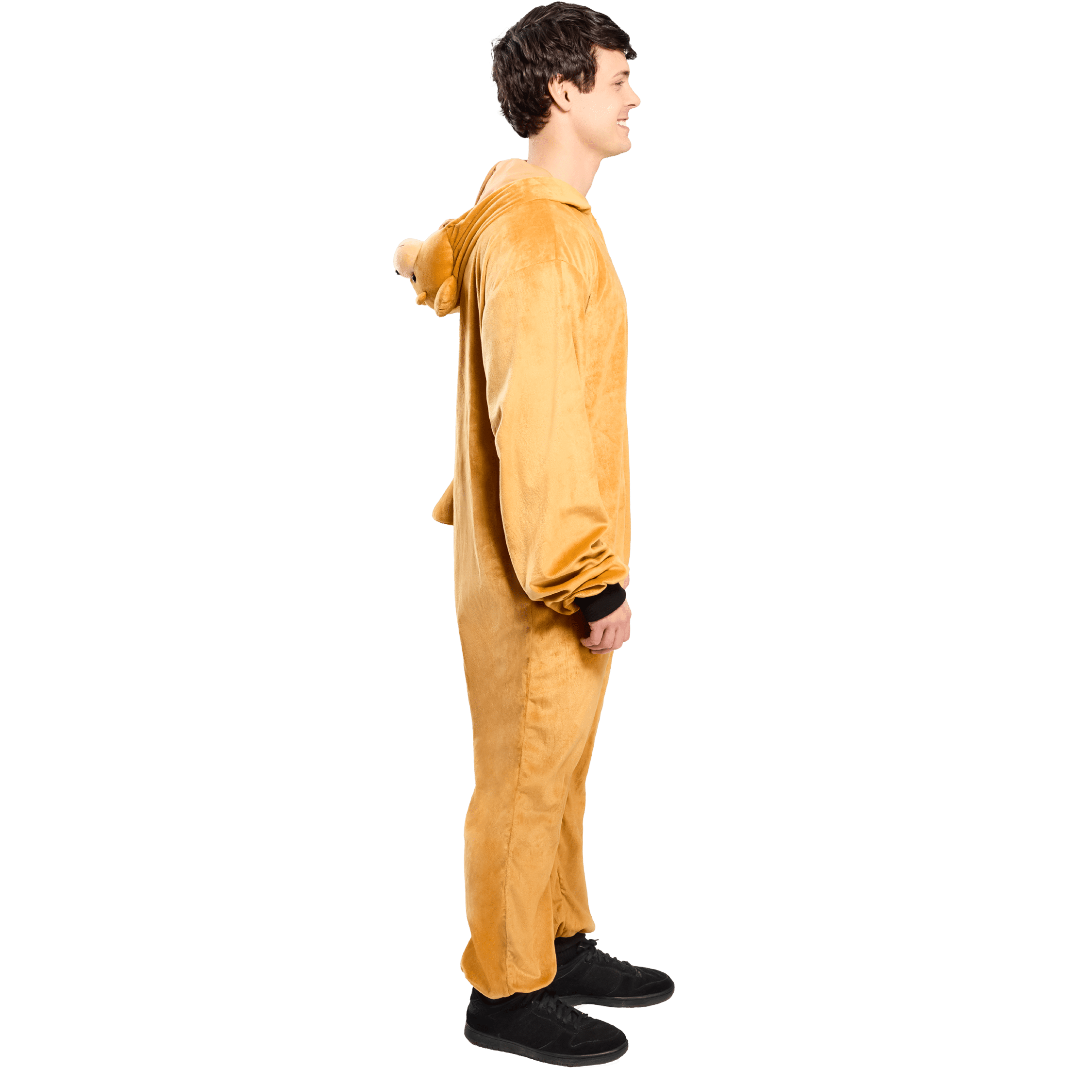 Bear Halloween Costume for Adults, Brown, Unisex Adult Size S (28-34), by Way to Celebrate