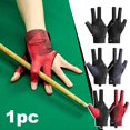 thumbnail image 2 of Billiard Glove 3 Fingers Pool Table Training Glove Breathable Slip-proof, T2T9, 2 of 5