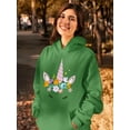 thumbnail image 2 of Cute Unicorn Hoodie Women -SPIdeals Designs, Female XX-Large, 2 of 4