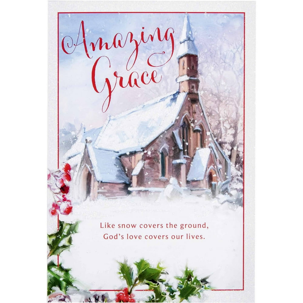 DaySpring Inspirational 18Count Amazing Grace Christmas Boxed Cards