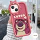 thumbnail image 1 of Estuche De Lente Con Lazo 3D Little Monster Para Redmi A1 10 10C 10A A1 + 9 9T 9C 9A Note 10s 9 8 11s 11 Pro + 10 Mi 11 Lite POCO M3 X3 NFC Dibujos Animados Lotso Oso Fresa, 1 of 4