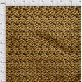 thumbnail image 3 of oneOone Cotton Jersey Gamboge Yellow Fabric Halloween Quilting Supplies Print Sewing Fabric By The Yard 58 Inch Wide, 3 of 4