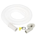 thumbnail image 1 of Kit de manguera de drenaje de aire acondicionado Uxcell de 3.3 pies, manguera de conector de drenaje universal con conector de abrazadera 9, blanca, 1 of 6
