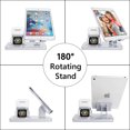 thumbnail image 5 of axGear Support de Charge 3 en 1 Station de Charge Rotative QI Sans Fil, 5 of 5