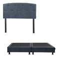 thumbnail image 1 of Box Base Cama King Size + Cabecera Sigma Dicasa Steel Blue, 1 of 9