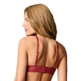 thumbnail image 4 of Journelle Women's Lace Plunge Bralette in Red, 4 of 4
