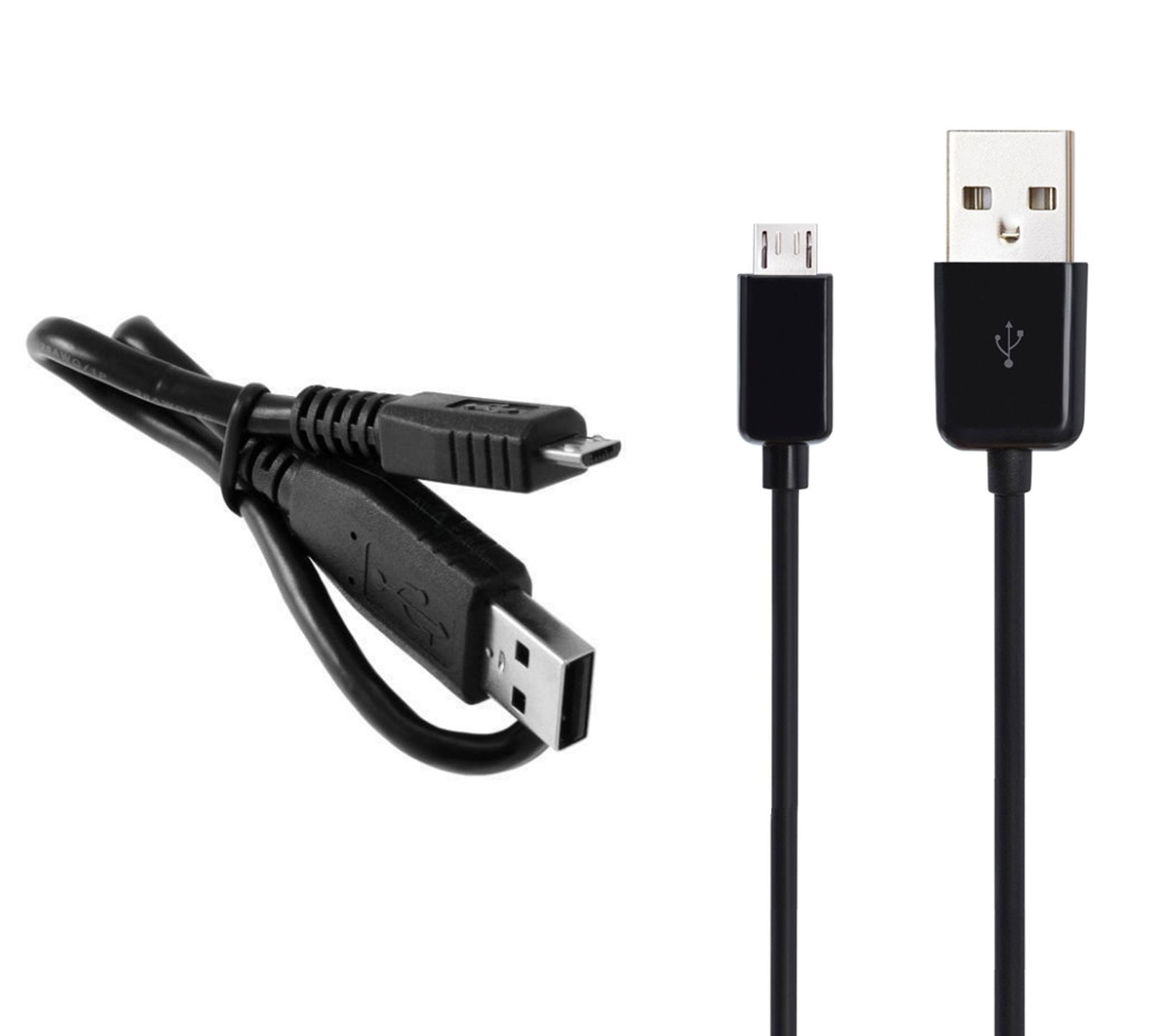 6ft 3 Pack Long Universal Micro USB Data Cord Black Micro USB Cable by NEM High Speed Sync and Long Charger Cord Wire for Huawei P9 lite 
