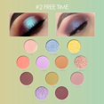 thumbnail image 3 of Sombra de ojos Sincero 12 colores con brillo Maquillaje Cosméticos larga duración n.º 2, 3 of 7