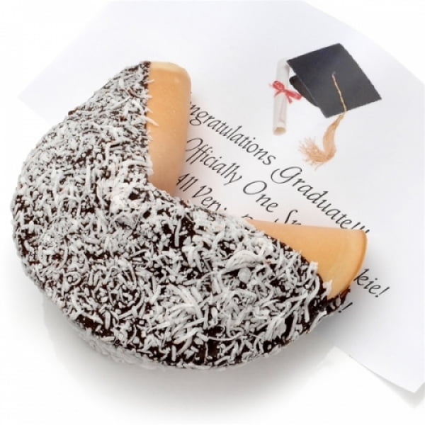 Coconut Sensation Dark Chocolate Giant Fortune Cookie by