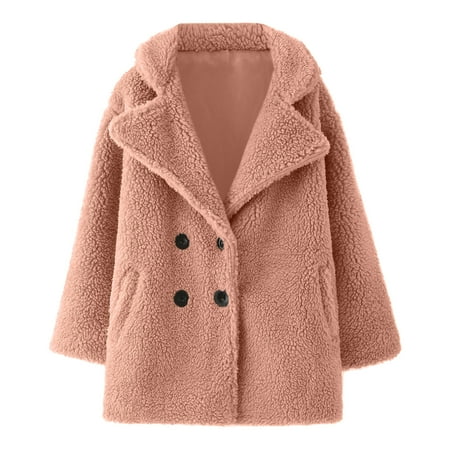 

Toddler Girls Coat Winter Windproof Thicken Coat Jacket Kids Warm Button Outerwear Jacket