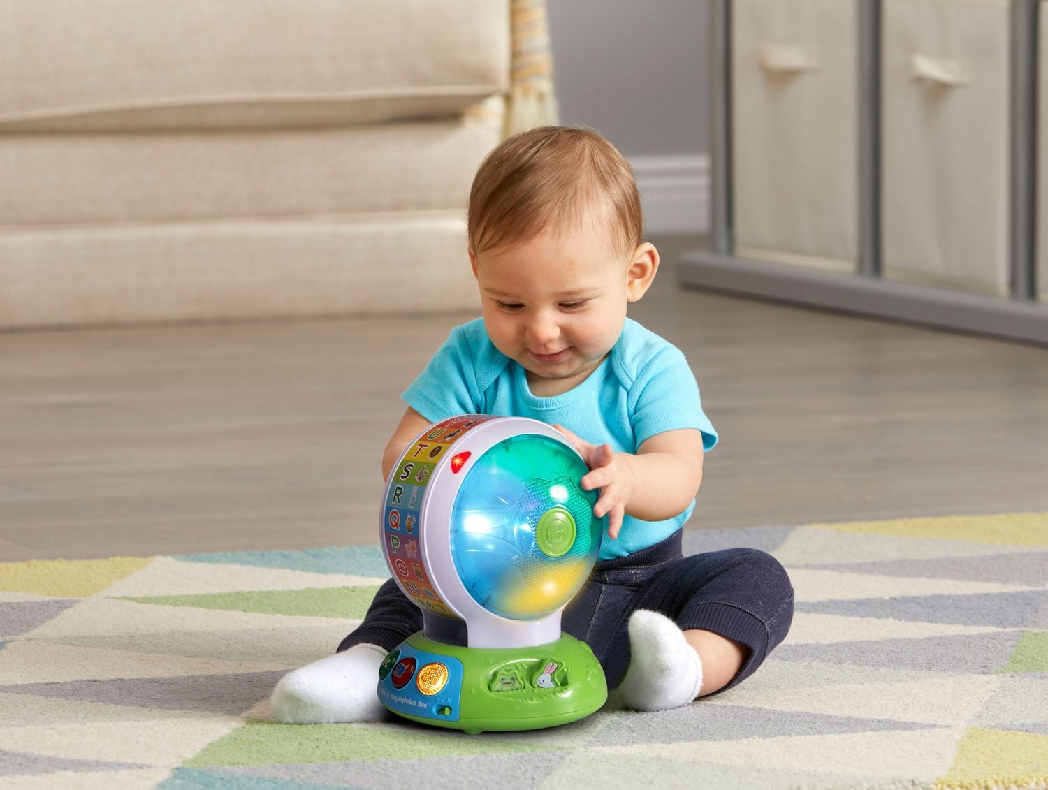 LeapFrog Mon abécédaire lumi-magique - Jouet d'apprentissage de l'alphabet pour tout-petits