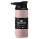 thumbnail image 1 of Injueey Taza aislada Prensa manual Frasco de vacío Portátil Hogar Escuela Oficina Camping Interior Botella de agua al aire libre Bebida Café Teteras Rosa 350ml, 1 of 6