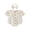 Apricot, variant on BemeyourBBs Newborn Baby Girl Summer Clothes Cotton Linen Outfit Cute Bubble Romper Short Sleeve Doll Collar Button Down Bodysuit and Headband Set