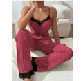 thumbnail image 5 of Women's home wear striped bandeau set, 5 of 7