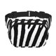 thumbnail image 1 of Balery Zebra Mochila Cinturón para Mujeres y Hombres, Bolsa de Cintura Impermeable de Doble Capa con Correa, 1 of 9