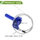 thumbnail image 4 of Empuñadura del Acelerador de 22mm Unique Bargains 1 Tornillo de Ajuste Azul M10 Cable del Acelerador Blanco de 120cm Aleación de Aluminio para Motocicleta KLX CR para CRF EXC XR TTR CB SSR ATV, 4 of 6