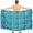SKY, ALLOVER LEAFS, variant on Men's Standard Beachwear Sarong Pareo Wrap One Size Sky, Allover Leafs Summer Vacation Party