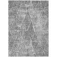 thumbnail image 2 of Addison Rugs Chantille Indoor/Outdoor Transitional Diamond Pewter Washable Rectangle Rug, 5' x 7'6", 2 of 6