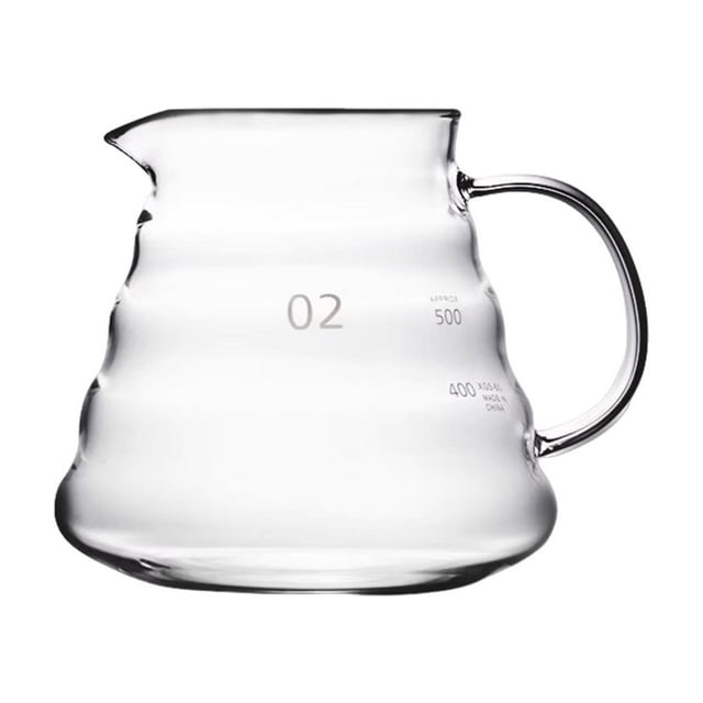 fastboy Smooth Flows Glass Coffee Filter For Electric Clay Oven Appearance Is Unique And Beautiful. 600ml uncovered
