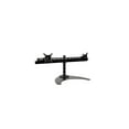 thumbnail image 4 of Peerless Dual Display Desktop Mount LCZ-2F430B - Mounting kit (mounting base, crossbar, vertical rails) - for 2 LCD displays - black - screen size: 20"-30" - desktop stand, 4 of 6