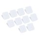 thumbnail image 1 of Uxcell Clips de Papel y Bolsa, 20 Paquete Selladores de Bolsa Cuadrados, Clips para Bolsas de Snacks, Blanco, 1 of 5