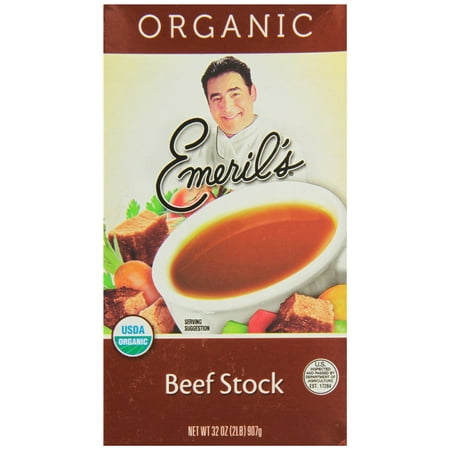 Emeril's Stock, Beef Flavored, Organic, 32 OZ (Pack of
