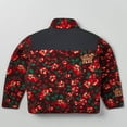thumbnail image 5 of RB Series Sherpa Fleece Zip Up Jacket - Flowers, 5 of 5
