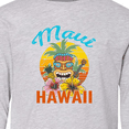 thumbnail image 4 of Inktastic Maui Hawaii Vacation Tiki Long Sleeve Youth T-Shirt, 4 of 5
