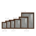 thumbnail image 3 of City Map of New York -Framed Print w/glass-Chestnut, 3 of 8