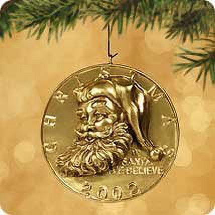 1 X Christmas Tree Gift Clip Hallmark Keepsake Ornament 2002