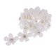 thumbnail image 4 of Cinta de encaje con bordado de perlas de 1 yarda para confección de vestidos y manualidades. Blanco, 4 of 9