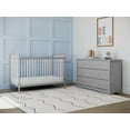 thumbnail image 4 of Storkcraft Crescent 6 Drawer Children's Nursery Double Dresser, Pebble Gray, 4 of 13