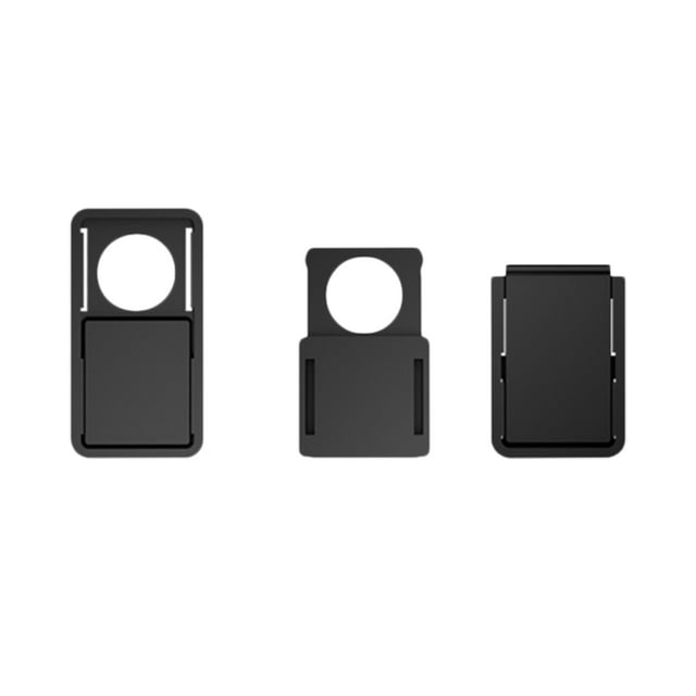 Miangastore Couverture de Webcam Durable Lot de 3 pour Ordinateur Portable et Téléphone avec Résistance à la Chaleur Noir