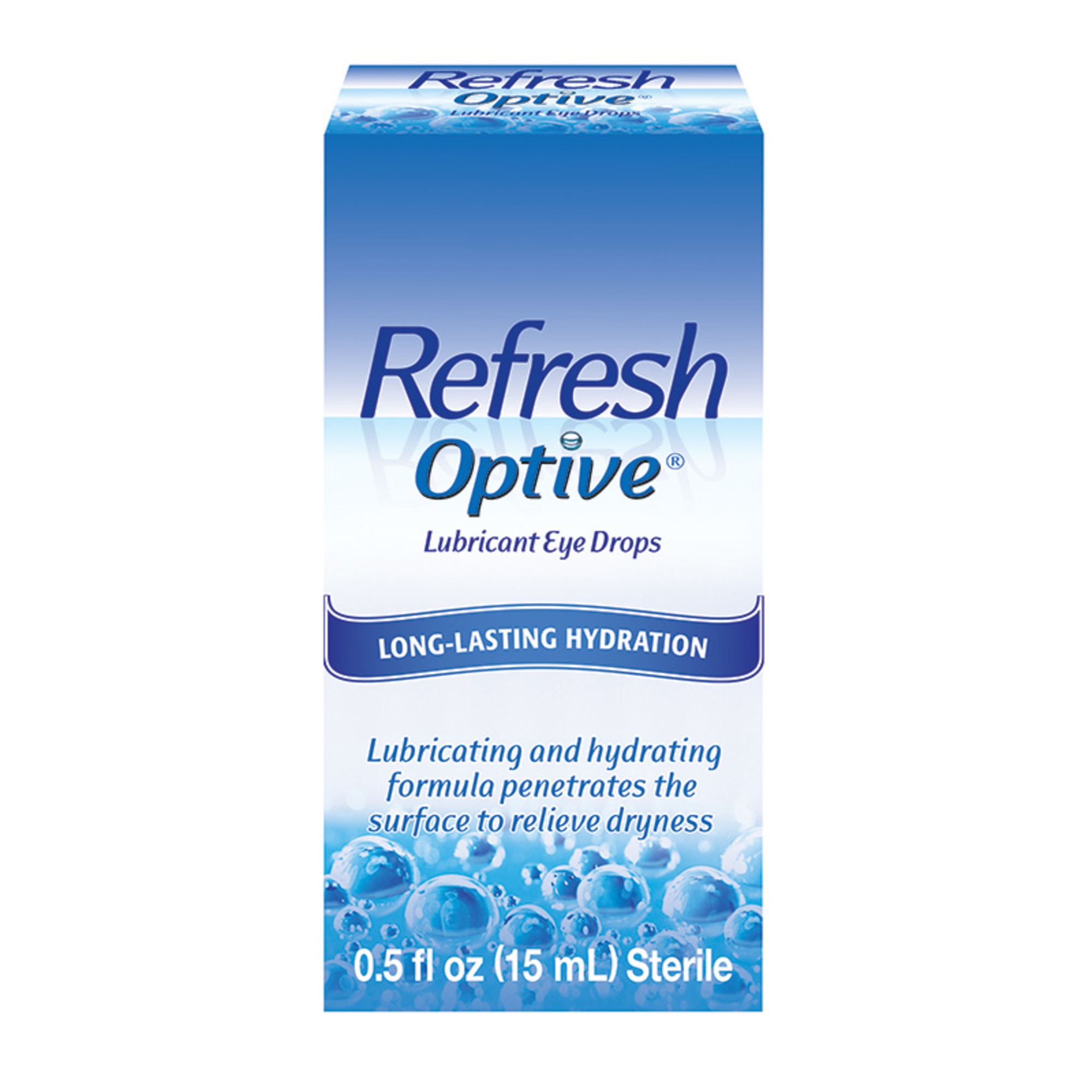 Refresh Optive Lubricant Eye Drops Preserved Tears, 15 ml - image 4 of 9