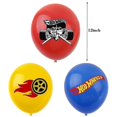 thumbnail image 2 of Hot Wheels, suministros de decoración para fiesta de cumpleaños con temática de coche para niños, globos, pancarta, adorno para pastel, juego de espiral colgante, 2 of 2