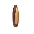 thumbnail image 2 of Wooden Mugdar, Indian Club Exercise Equipment, Natural Wood, Oval Shape (2, Kilograms), 2 of 4