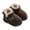Coffee, variant on Winter Boots Kids Toddler Girls Winter Warm Lined Ankle Booties Solid Color Soft Sole Non Casual Footwear Outdoor Play Shoes for Kids Toddler Boots Girl White 10 Years-10.5 Years