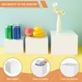 thumbnail image 6 of Acrylic Food Display Riser Boxes Cube Dessert Stand with Storage Design Fashionable Organizer Shelves for Cupcake Candy Weddings Parties, 6 of 10