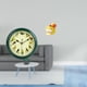 thumbnail image 2 of Reloj de pared,Reloj de pared decorativo con pájaros cantores,Reloj de pared de 10 pulgadas con sonido de pájaros musicales,Estatua de serpiente de dibujos animados,Estatua de serpiente de, 2 of 8