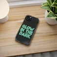 thumbnail image 5 of DistinctInk Clear Hybrid Case for Apple iPhone 14 Pro (6.1" Screen) - Glow In The Dark - Lightweight Grip, 5 of 9