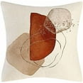 thumbnail image 3 of Boho Abstract Modern Art Decorative Throw Pillow Cover 18 x 18 Set of 4, Minimalist Geometric Bohemian Sun Moon Decoration, Botanical Plant Square Pillowcase Cushion Case Sofa Couch Home Decor, 3 of 6