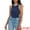 Dark Blue White, variant on DARING DIVA Women's Color Block Comfortable Shirt XL Black Blue Pink